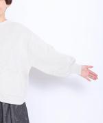 コットンミラノリブ　プルオーバー