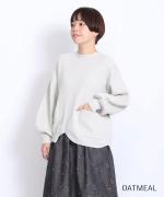 コットンミラノリブ　プルオーバー