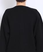 コットンミラノリブ　カーディガン