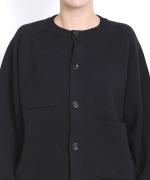 コットンミラノリブ　カーディガン