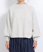 コットンミラノリブ プルオーバー