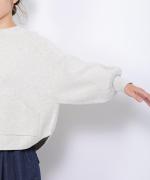 コットンミラノリブ プルオーバー