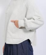 コットンミラノリブ プルオーバー