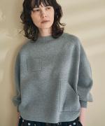 コットンミラノリブ プルオーバー