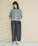 コットンミラノリブ プルオーバー