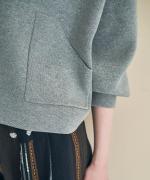 コットンミラノリブ プルオーバー