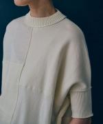 コットンミラノリブ プルオーバー