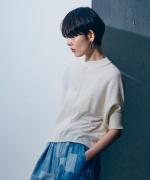 コットンミラノリブ プルオーバー