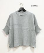 コットンミラノリブ プルオーバー