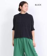 コットンミラノリブ プルオーバー