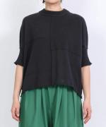 コットンミラノリブ プルオーバー