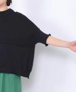 コットンミラノリブ プルオーバー