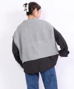 コットンミラノリブ ベスト