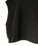 コットンミラノリブ ベスト