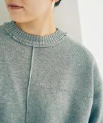 コットンミラノリブ　プルオーバー