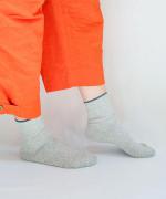 a small good things　ショートソックス(足底プリント)