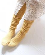 ゆりかご　ウールハイソックス