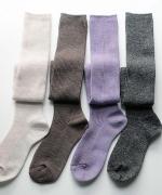 ゆりかご　ウールハイソックス