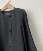 ブラックノーカラーJK