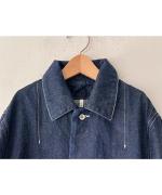 インディゴコットン・コモンセルビッチデニム ジャケット
