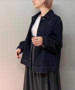 インディゴコットン・コモンセルビッチデニム ジャケット