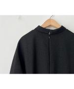 ブラックロールカラードレス