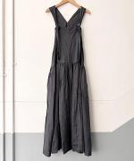 NATURAL DRY LINEN SWITCHING JUMPER SKIRT