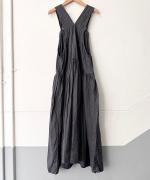 NATURAL DRY LINEN SWITCHING JUMPER SKIRT