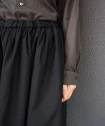 ANTIQUE SCALLOPED LACE GATHER SKIRT "trois"