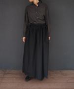 ANTIQUE SCALLOPED LACE GATHER SKIRT "trois"