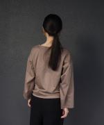 JOUET TUCKED SLEEVE PULLOVER