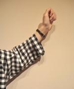 GIMGHAM MODERNIST SWIITCHING GATHER OP