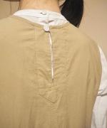 MODERNIST NOSLEEVE SWITCHING GATHER OP