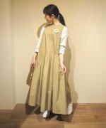 MODERNIST NOSLEEVE SWITCHING GATHER OP