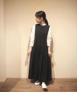 MODERNIST NOSLEEVE SWITCHING GATHER OP