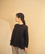 ROUND COLLAR MODERNIST BLOUSE