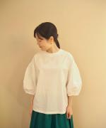 GATHER SLEEVE MODERNIST BLOUSE