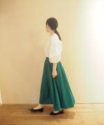 GATHER SLEEVE MODERNIST BLOUSE