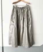 FOIL PROCESSING BOX PLEATED SKIRT　