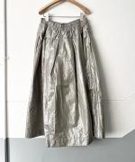 FOIL PROCESSING BOX PLEATED SKIRT　