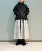 FOIL PROCESSING BOX PLEATED SKIRT　