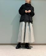 FOIL PROCESSING BOX PLEATED SKIRT　