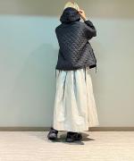 FOIL PROCESSING BOX PLEATED SKIRT　