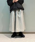 FOIL PROCESSING BOX PLEATED SKIRT　