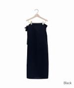 追撚ポリエステル・ツイル ラップスカート