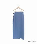 追撚ポリエステル・ツイル ラップスカート
