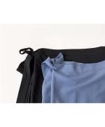 追撚ポリエステル・ツイル ラップスカート