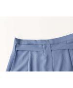 追撚ポリエステル・ツイル ラップスカート