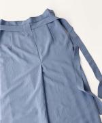 追撚ポリエステル・ツイル ラップスカート