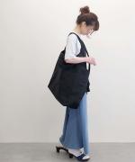 追撚ポリエステル・ツイル ラップスカート